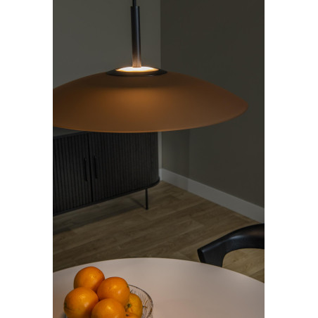 Lucide MENGA - Suspension - Ø 40 cm - LED Dim. - 1x11W 2700K - Ambre - Premium
