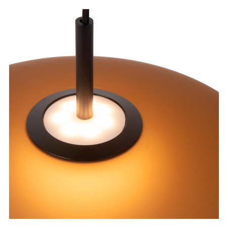 Lucide MENGA - Suspension - Ø 40 cm - LED Dim. - 1x11W 2700K - Ambre - Premium