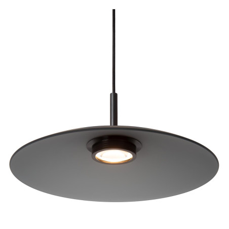 Lucide MENGA - Suspension - Ø 40 cm - LED Dim. - 1x11W 2700K - Fumé - Premium