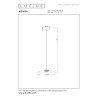 Lucide MENGA - Suspension - Ø 40 cm - LED Dim. - 1x11W 2700K - Fumé - Premium