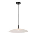 Lucide MENGA - Suspension - Ø 60 cm - LED Dim. - 1x18,6W 2700K - Opalin - Premium