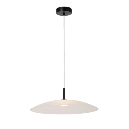 Lucide MENGA - Suspension - Ø 60 cm - LED Dim. - 1x18,6W 2700K - Opalin - Premium