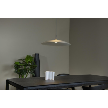 Lucide MENGA - Suspension - Ø 60 cm - LED Dim. - 1x18,6W 2700K - Opalin - Premium