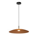 Lucide MENGA - Suspension - Ø 60 cm - LED Dim. - 1x18,6W 2700K - Ambre - Premium