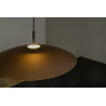 Lucide MENGA - Suspension - Ø 60 cm - LED Dim. - 1x18,6W 2700K - Ambre - Premium