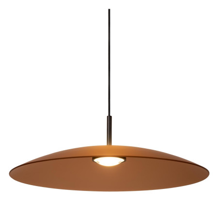 Lucide MENGA - Suspension - Ø 60 cm - LED Dim. - 1x18,6W 2700K - Ambre - Premium