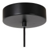 Lucide MENGA - Suspension - Ø 60 cm - LED Dim. - 1x18,6W 2700K - Ambre - Premium