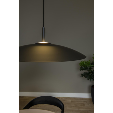 Lucide MENGA - Suspension - Ø 60 cm - LED Dim. - 1x18,6W 2700K - Fumé - Premium