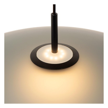 Lucide MENGA - Suspension - Ø 60 cm - LED Dim. - 1x18,6W 2700K - Fumé - Premium