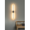 Lucide MARNIK - Applique murale - LED Dim. - CCT - 1x13W 2700K/4000K - Détecteur à balayage manuel - Noir - Premium