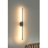 Lucide MARNIK - Applique murale - LED Dim. - CCT - 1x13W 2700K/4000K - Détecteur à balayage manuel - Noir - Premium