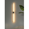 Lucide MARNIK - Applique murale - LED Dim. - CCT - 1x18W 2700K/4000K - Détecteur à balayage manuel - Noir - Premium