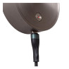 Lucide ASJA - Spot mural / Applique mural Rechargeable - Batterie/Piles - LED 3 StepDim - 1x3W 2700K - Fer gris - Premium