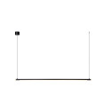 Lucide MARNIK - Suspension - Ø 2,5 cm - LED Dim. - CCT - 1x22W 2700K/4000K - Détecteur à balayage manuel - Noir - Premium