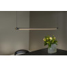 Lucide MARNIK - Suspension - Ø 2,5 cm - LED Dim. - CCT - 1x22W 2700K/4000K - Détecteur à balayage manuel - Noir - Premium