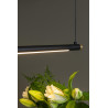 Lucide MARNIK - Suspension - Ø 2,5 cm - LED Dim. - CCT - 1x22W 2700K/4000K - Détecteur à balayage manuel - Noir - Premium