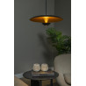 Lucide KENNETH - Suspension - Ø 40 cm - LED Dim. - 1x12W 2700K - Noir - Premium