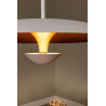 Lucide KENNETH - Suspension - Ø 40 cm - LED Dim. - 1x12W 2700K - Blanc - Premium