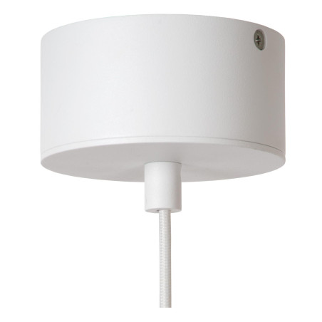 Lucide KENNETH - Suspension - Ø 40 cm - LED Dim. - 1x12W 2700K - Blanc - Premium