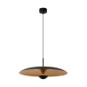 Lucide KENNETH - Suspension - Ø 60 cm - LED Dim. - 1x16W 2700K - Noir - Premium