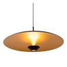 Lucide KENNETH - Suspension - Ø 60 cm - LED Dim. - 1x16W 2700K - Noir - Premium
