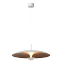 Lucide KENNETH - Suspension - Ø 60 cm - LED Dim. - 1x16W 2700K - Blanc - Premium