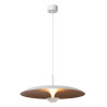 Lucide KENNETH - Suspension - Ø 60 cm - LED Dim. - 1x16W 2700K - Blanc - Premium