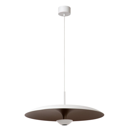 Lucide KENNETH - Suspension - Ø 60 cm - LED Dim. - 1x16W 2700K - Blanc - Premium