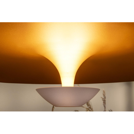 Lucide KENNETH - Suspension - Ø 60 cm - LED Dim. - 1x16W 2700K - Blanc - Premium