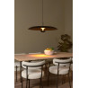 Lucide KENNETH - Suspension - Ø 80 cm - LED Dim. - 1x22W 2700K - Noir - Premium