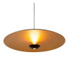 Lucide KENNETH - Suspension - Ø 80 cm - LED Dim. - 1x22W 2700K - Noir - Premium
