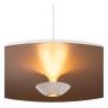 Lucide KENNETH - Suspension - Ø 80 cm - LED Dim. - 1x22W 2700K - Blanc - Premium