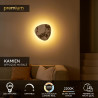 Lucide KAMIEN - Applique murale - LED Dim. - CCT - 1x12W 2200K/3000K - Blanc - Premium
