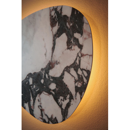 Lucide KAMIEN - Applique murale - LED Dim. - CCT - 1x12W 2200K/3000K - Blanc - Premium