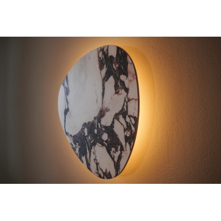 Lucide KAMIEN - Applique murale - LED Dim. - CCT - 1x12W 2200K/3000K - Blanc - Premium