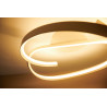 Lucide MENUET - Plafonnier - Ø 60 cm - LED Dim. - CCT - 1x46W 2200K/3000K - Taupe - Premium