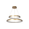Lucide VIDAL - Suspension - Ø 78 cm - LED Dim. - 1x92W 2700K - Or Mat / Laiton - Premium