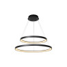 Lucide VIDAL - Suspension - Ø 78 cm - LED Dim. - 1x92W 2700K - Noir - Premium