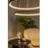 Lucide VIDAL - Suspension - Ø 78 cm - LED Dim. - 1x92W 2700K - Noir - Premium