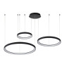 Lucide VIDAL - Suspension - Ø 78 cm - LED Dim. - 1x120W 2700K - Noir - Premium