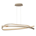 Lucide MENUET - Suspension - LED Dim. - CCT - 1x46W 2200K/3000K - Taupe - Premium