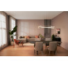 Lucide MENUET - Suspension - LED Dim. - CCT - 1x46W 2200K/3000K - Taupe - Premium