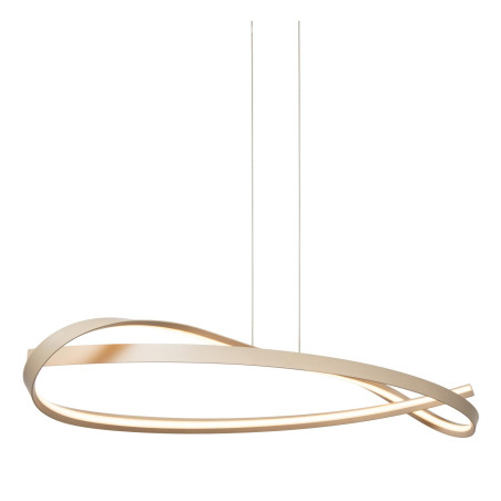 Lucide MENUET - Suspension - LED Dim. - CCT - 1x46W 2200K/3000K - Taupe - Premium