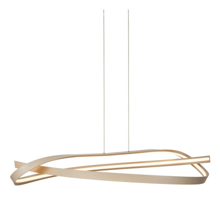 Lucide MENUET - Suspension - LED Dim. - CCT - 1x46W 2200K/3000K - Taupe - Premium