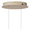 Lucide MENUET - Suspension - LED Dim. - CCT - 1x46W 2200K/3000K - Taupe - Premium