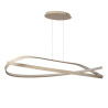 Lucide MENUET - Suspension - LED Dim. - CCT - 1x58W 2200K/3000K - Taupe - Premium