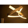 Lucide MENUET - Suspension - LED Dim. - CCT - 1x58W 2200K/3000K - Taupe - Premium
