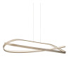Lucide MENUET - Suspension - LED Dim. - CCT - 1x58W 2200K/3000K - Taupe - Premium