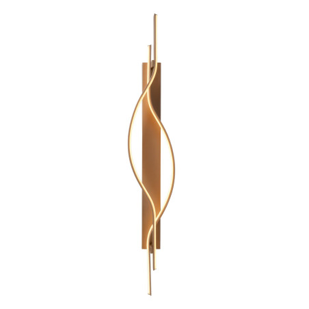 Lucide LAMBADA - Applique murale - LED Dim. - 1x20W 2700K - Champagne Couleur - Premium