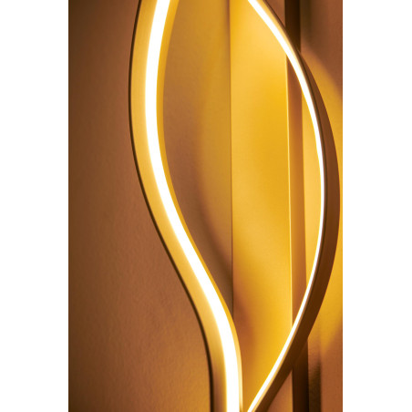 Lucide LAMBADA - Applique murale - LED Dim. - 1x20W 2700K - Champagne Couleur - Premium